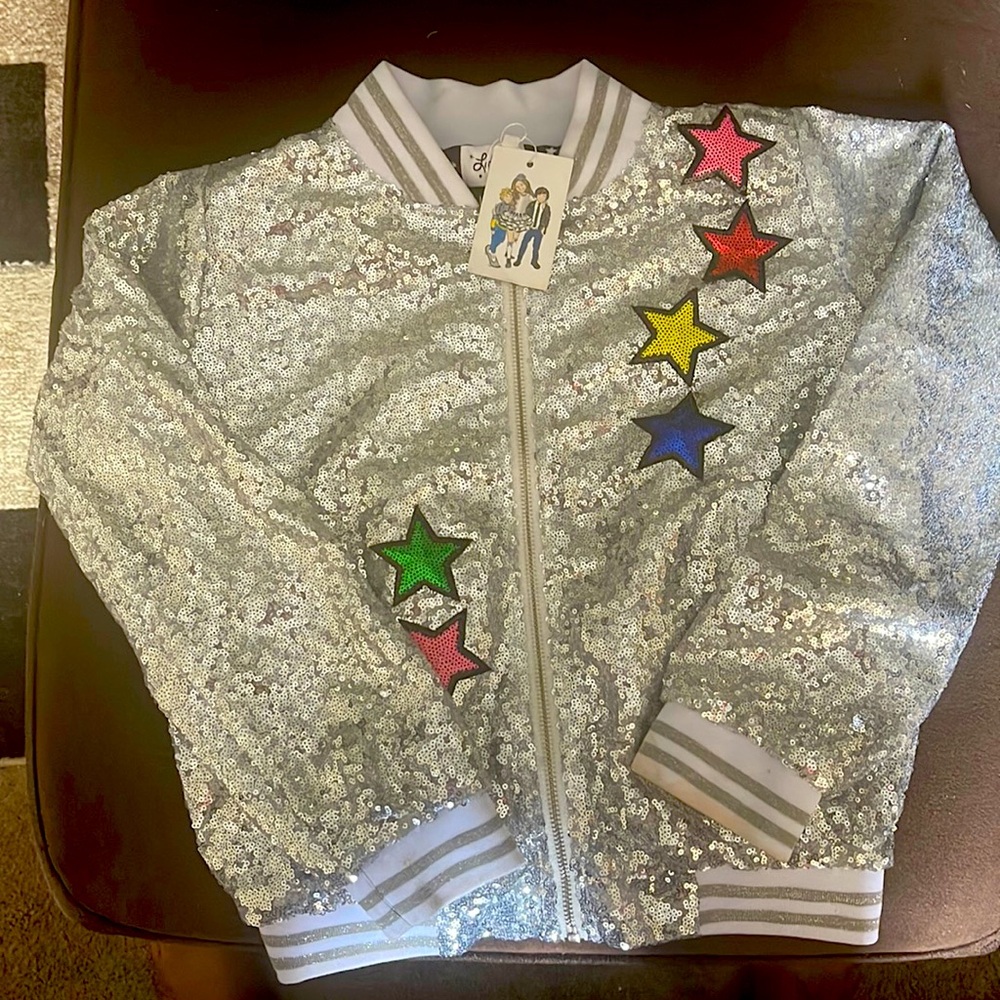 Lola & The Boys fabulous statement jacket for girls size 14, runs a little small